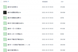 学而思 徐德直初一暑数学目标班(全国)