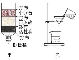 初中化学课件水的净化，水的净化初中化学实验视频插图1
