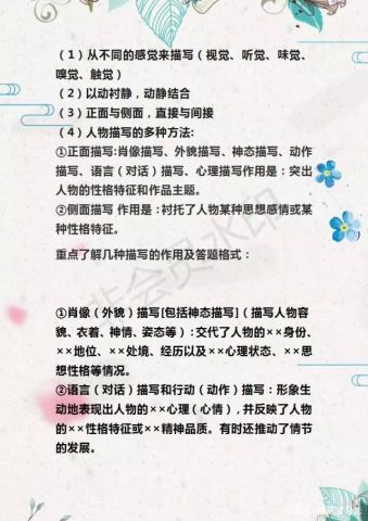 初中语文学习方法及答题公式,初中语文答题技巧及公式插图1 初中语文学习方法及答题公式,初中语文答题技巧及公式插图1