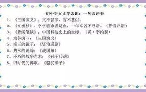 初中语文综合素质学习方法,初中语文综合素质真题
