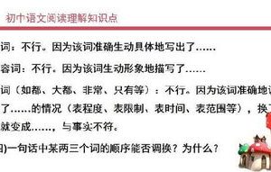 初中语文阅读的学习方法总结,语文初中阅读技巧